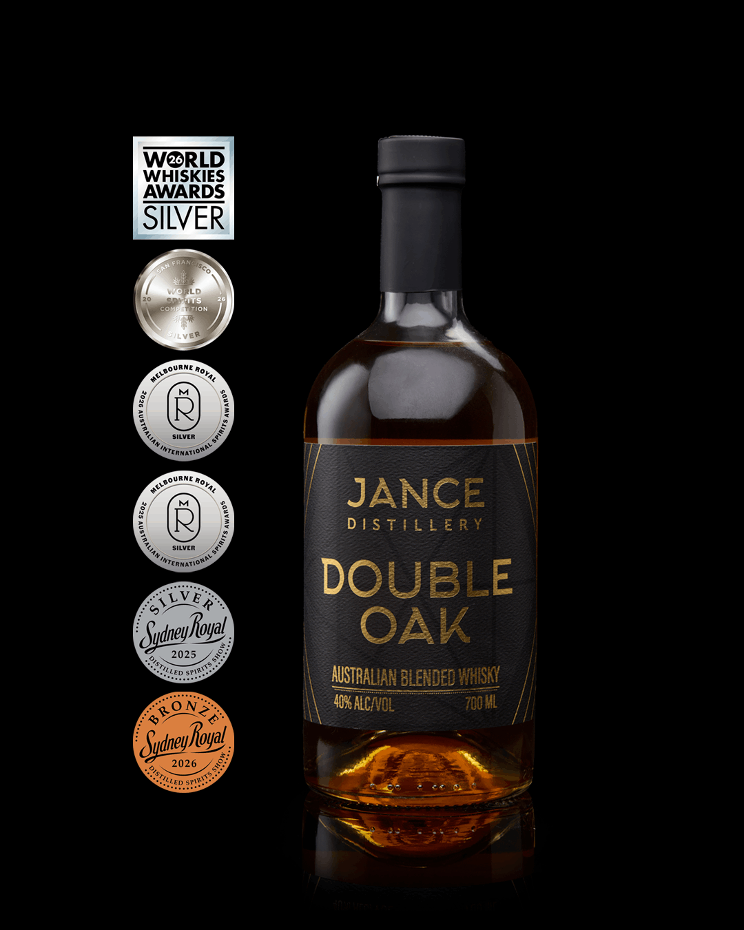 Double Oak Whisky 700mL