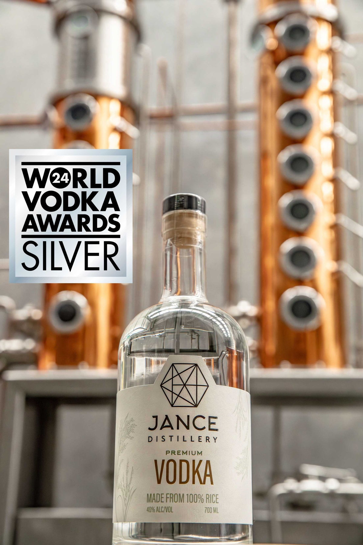 Best Rice Vodka Jance Distillery